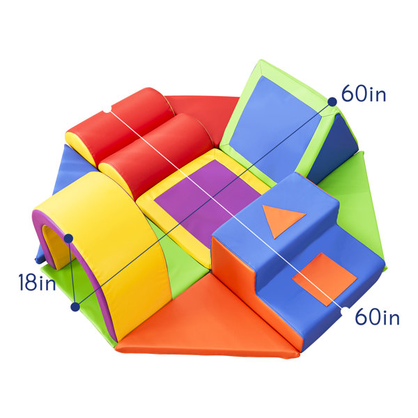 linor Toys for Toddlers, 11pcs Toddler Climbing Toys Indoor for Climb